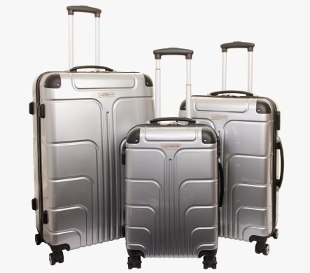 Polycarbonate-composite luggage